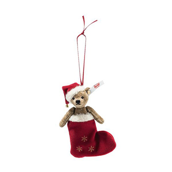 steiff Christmas Teddy Bear Ornament